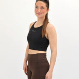 ES16 Performance Tights Dunkelbraun mit seitlichen Taschen
