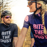 ES16 Radtrikot Elite „Bite The Dust“ Lila. Frauen