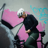 ES16 Langarm-Fahrradfleece Supreme, Unisex. Dunkelblau.