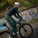 ES16 Winter-Radhose Supreme Unisex – mit Polster. Moos