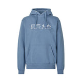 ES16 HOODIE. Demin. 100 % Bio-Baumwolle