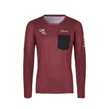 ES16 Lifestyle GRVL LS-Trikot. Bordeaux