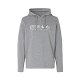ES16 Mode-Hoodie. Oxford-Grau. 100 % Bio-Baumwolle