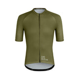 ES16 Radtrikot Streifen Dunkelgrün
