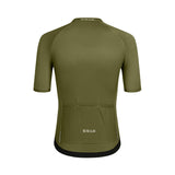 ES16 Radtrikot Streifen Dunkelgrün