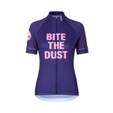 ES16 Radtrikot Elite „Bite The Dust“ Lila. Frauen